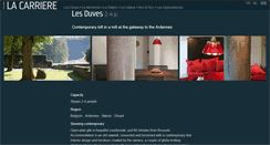 Desktop Screenshot of lesduves.be